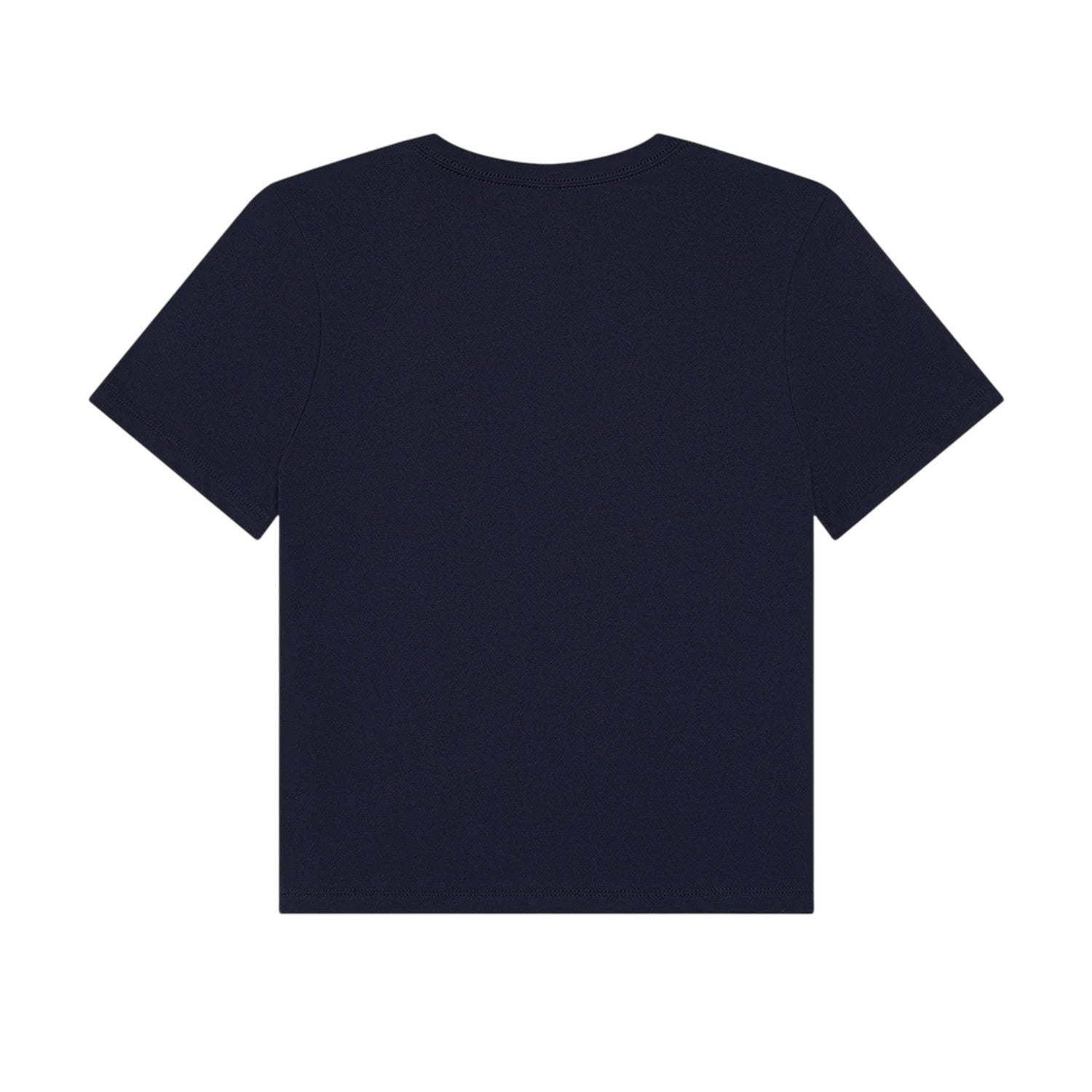 Navy - Back - Bella + Canvas Womens-Ladies Heavy Duty Boxy T-Shirt