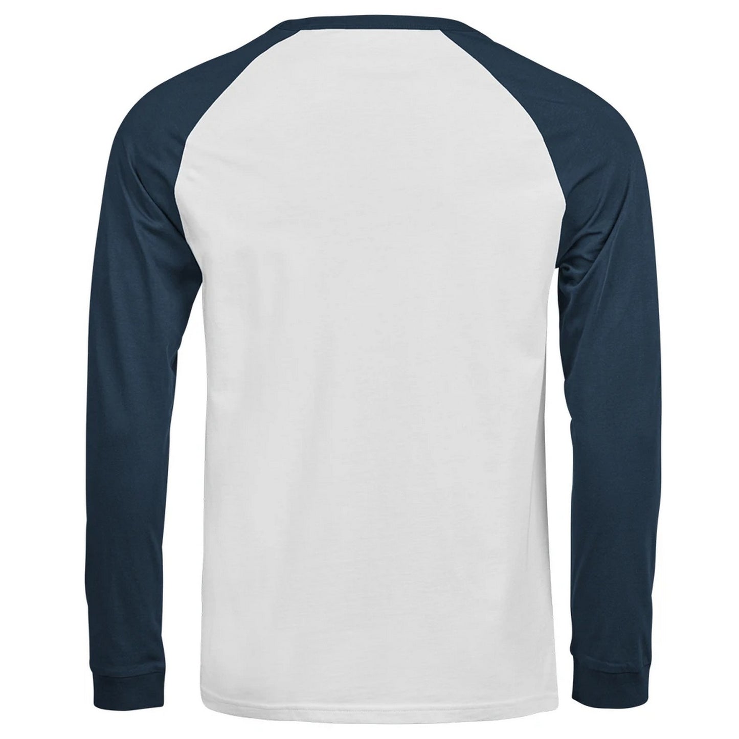 White-Ink - Back - Tee Jays Unisex Adult Unlabeled Baseball T-Shirt
