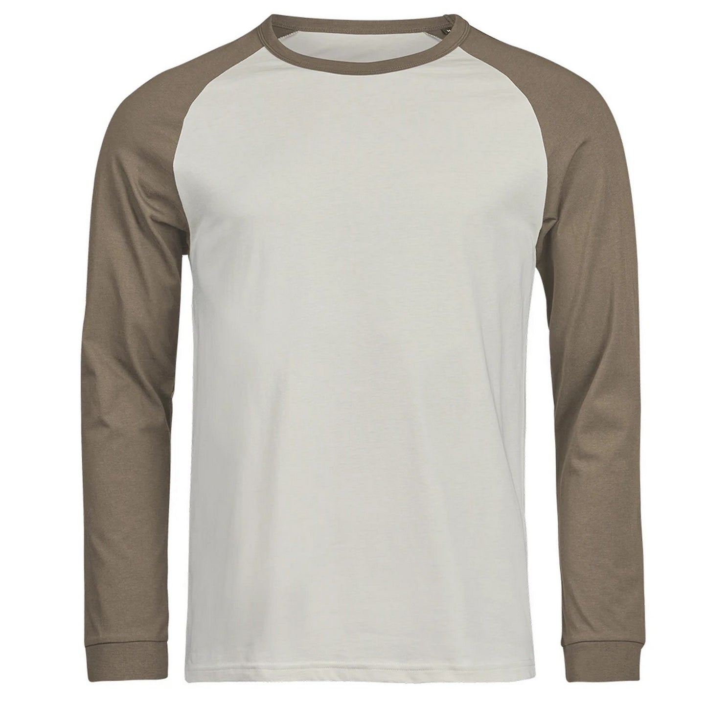 Cement-Clay - Front - Tee Jays Unisex Adult Unlabeled Baseball T-Shirt