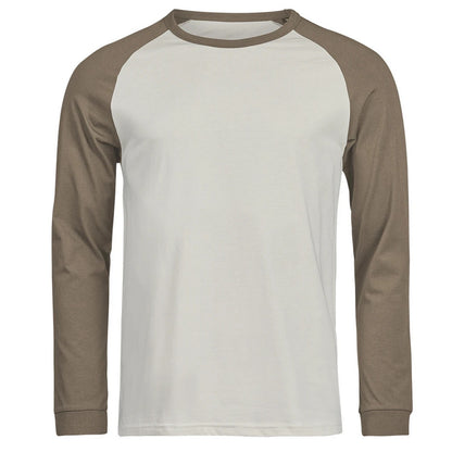 Cement-Clay - Front - Tee Jays Unisex Adult Unlabeled Baseball T-Shirt
