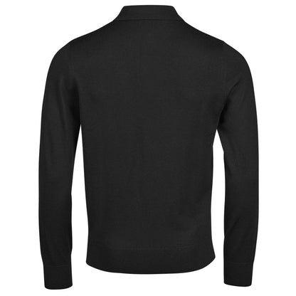 Pine - Back - Tee Jays Mens Knitted Polo Shirt