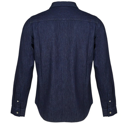 Brut Denim - Back - NEOBLU Mens Bennett Denim Shirt