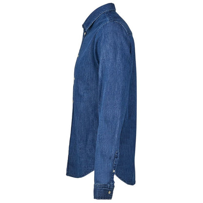 Stonewash Denim - Side - NEOBLU Mens Bennett Denim Shirt