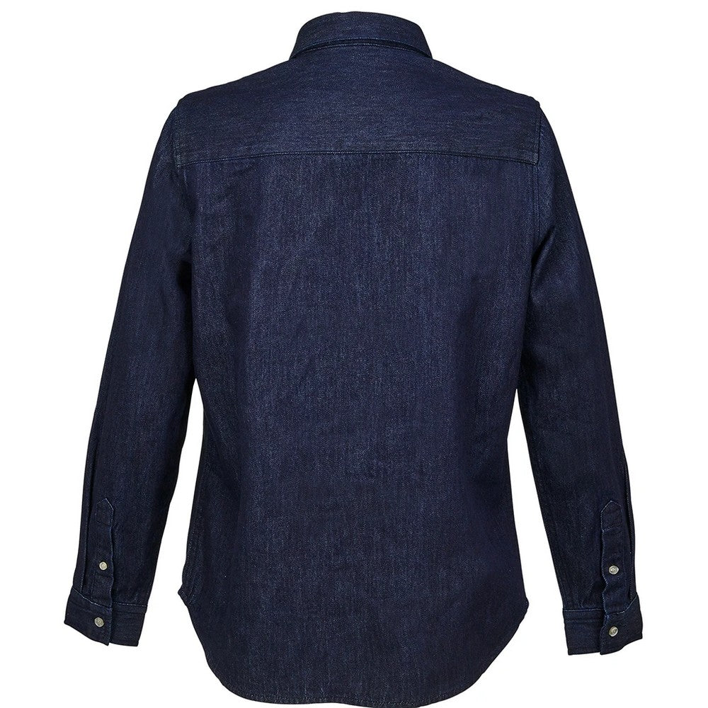 Brut Denim - Back - NEOBLU Womens-Ladies Bennett Denim Shirt