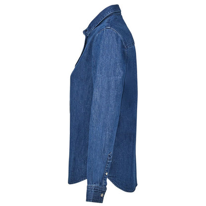Stonewash Denim - Side - NEOBLU Womens-Ladies Bennett Denim Shirt