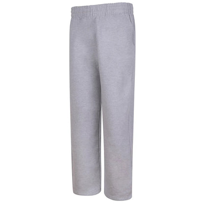 Heather Grey - Side - Awdis Mens Signature Heavyweight Jogging Bottoms