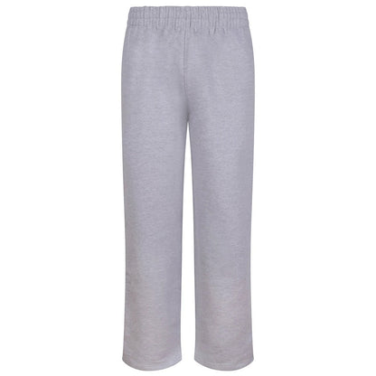 Heather Grey - Front - Awdis Mens Signature Heavyweight Jogging Bottoms