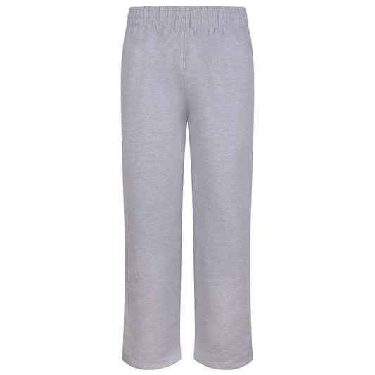 Heather Grey - Front - Awdis Mens Signature Heavyweight Jogging Bottoms
