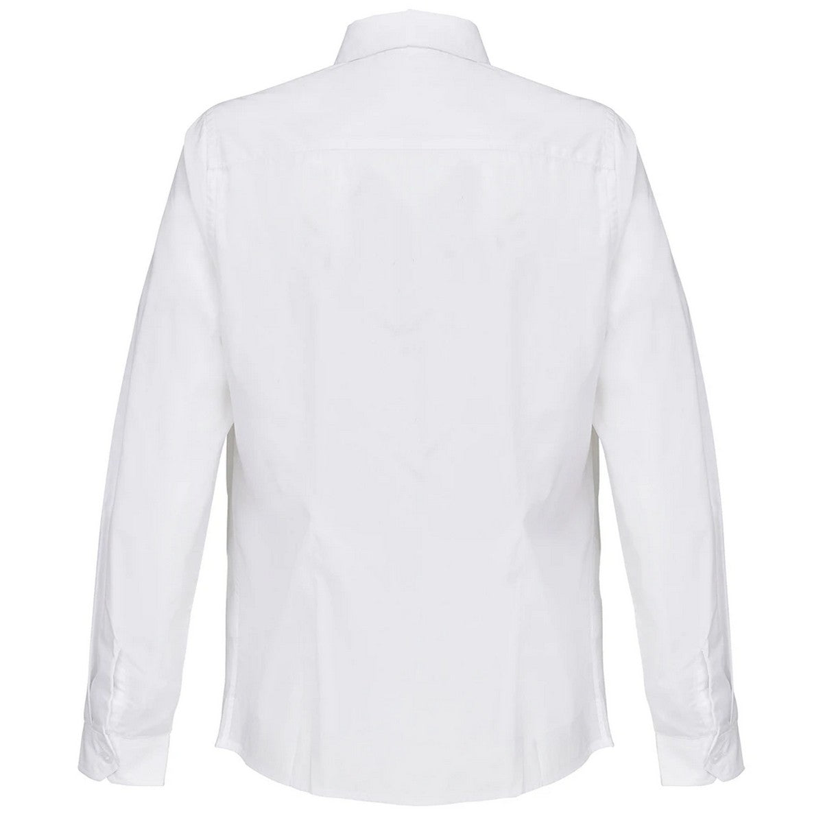 White - Back - SOLS Womens-Ladies Bailey Poplin Long-Sleeved Shirt