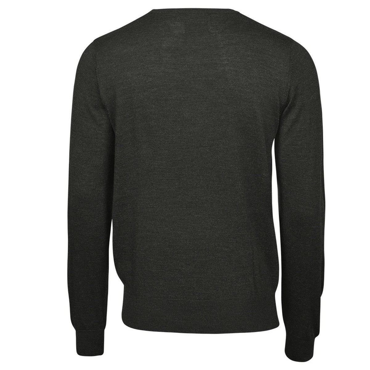 Pine - Back - Tee Jays Mens Merino Blend Crew Neck Sweatshirt