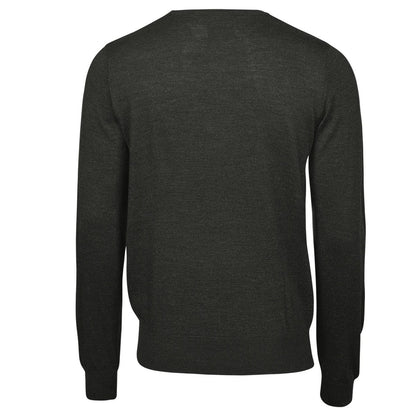 Pine - Back - Tee Jays Mens Merino Blend Crew Neck Sweatshirt