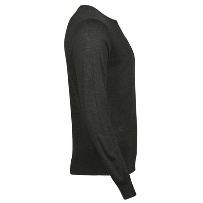 Pine - Lifestyle - Tee Jays Mens Merino Blend Crew Neck Sweatshirt