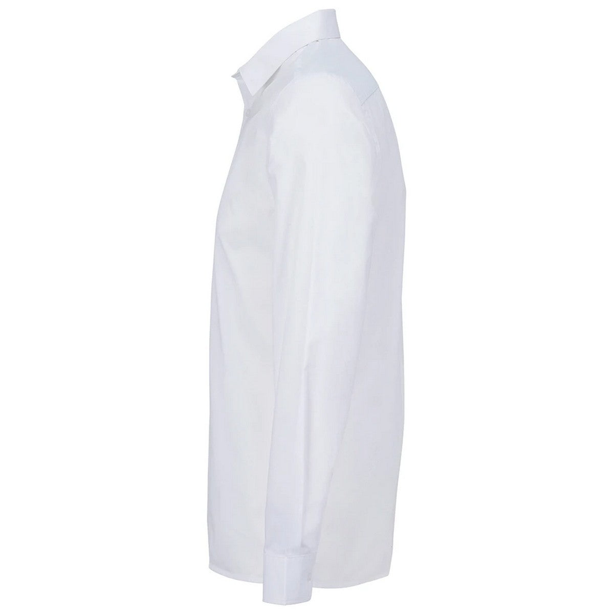 White - Side - SOLS Unisex Adult Bailey Poplin Long-Sleeved Shirt