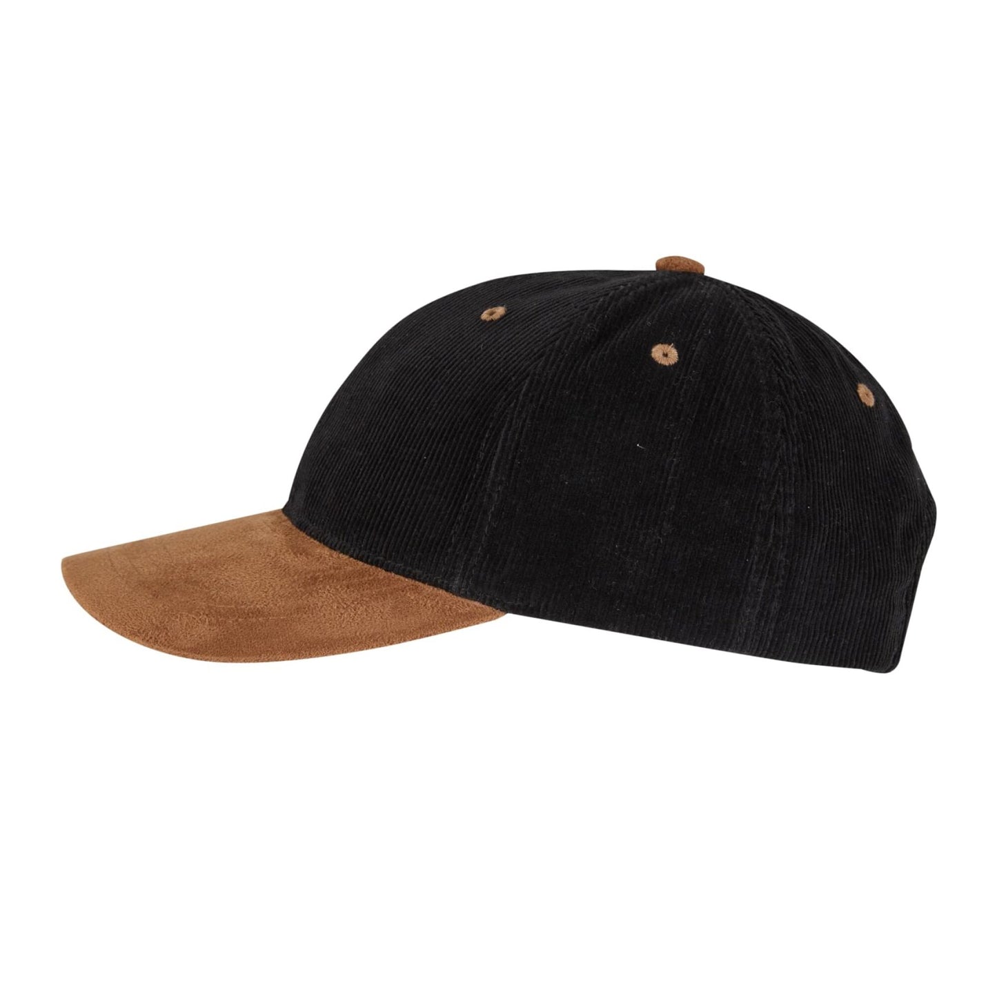 Black-Caramel - Lifestyle - Flexfit Unisex Adult Corduroy Suade Cap