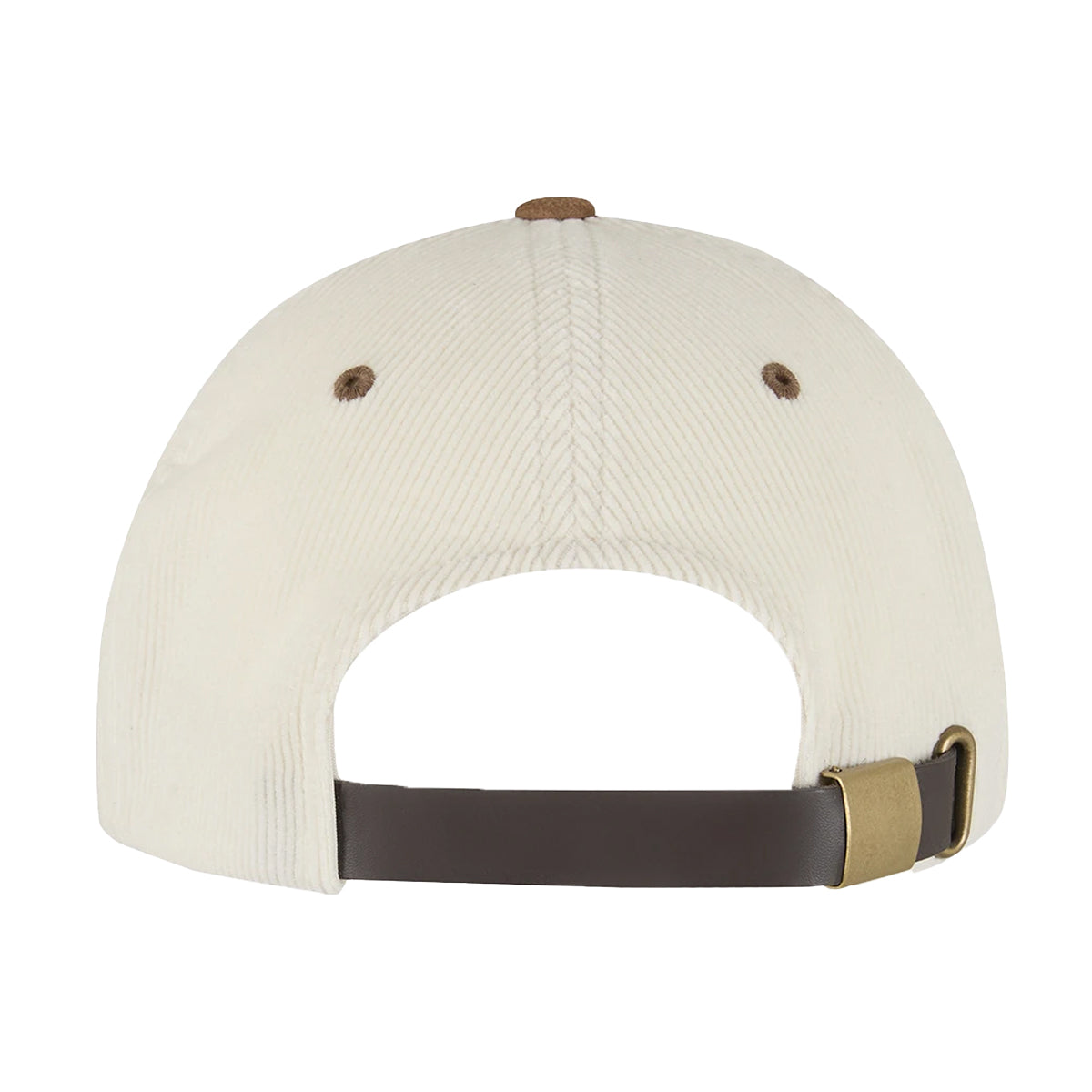 Cream-Caramel - Back - Flexfit Unisex Adult Corduroy Suade Cap
