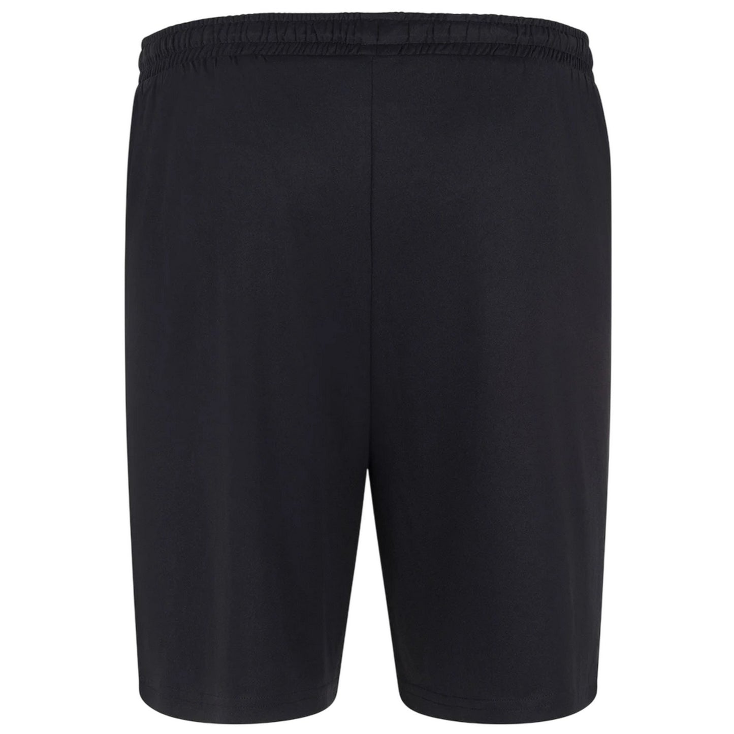 Black - Back - Finden & Hales Unisex Adult Team No Pocket Shorts