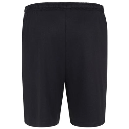 Black - Back - Finden & Hales Unisex Adult Team No Pocket Shorts