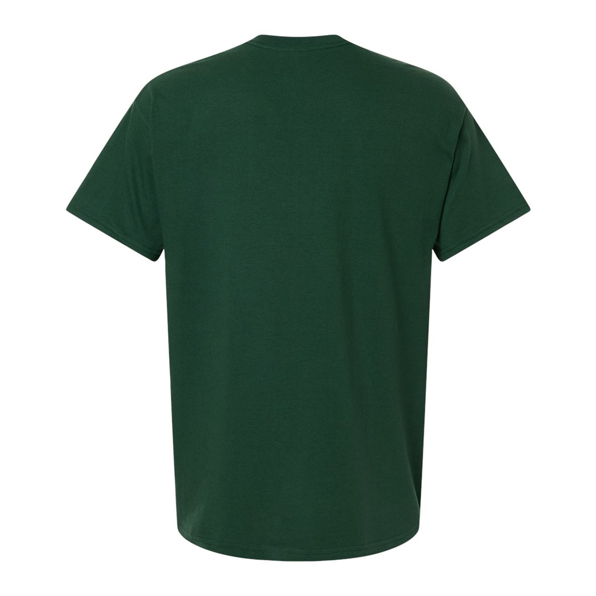 Fan Dark Green - Back - Gildan Unisex Adult Heavy Cotton T-Shirt