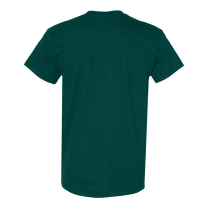 Fan Marine Green - Back - Gildan Unisex Adult Heavy Cotton T-Shirt