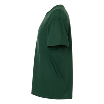 Fan Dark Green - Side - Gildan Unisex Adult Heavy Cotton T-Shirt