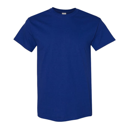 Fan Deep Royal - Front - Gildan Unisex Adult Heavy Cotton T-Shirt
