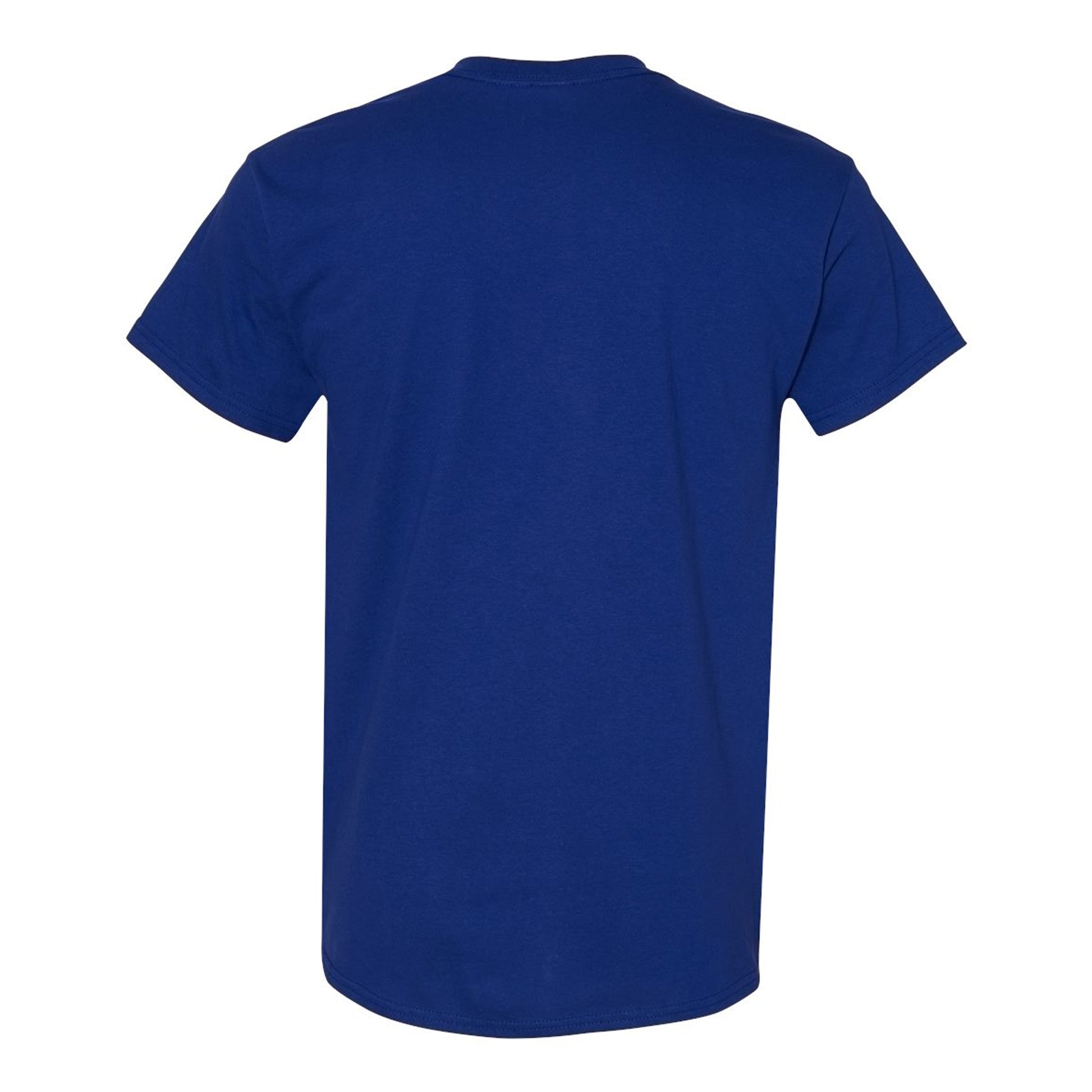 Fan Deep Royal - Back - Gildan Unisex Adult Heavy Cotton T-Shirt