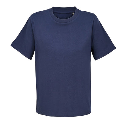 French Navy - Front - SOLS Womens-Ladies Legend T-Shirt
