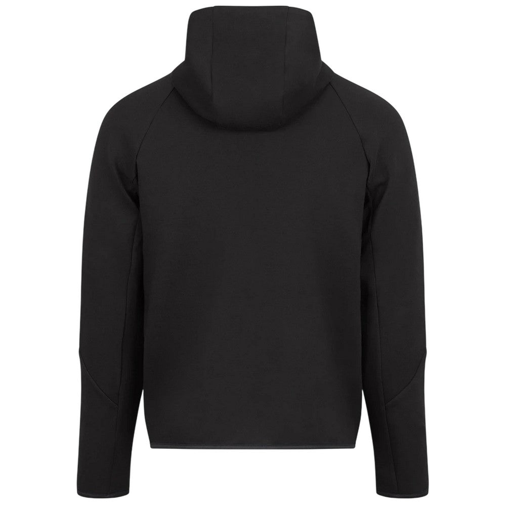 Jet Black - Back - Just Cool Mens AWDis Adapt Fleece Full Zip Hoodie