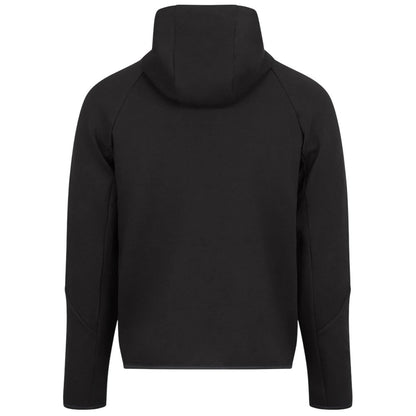 Jet Black - Back - Just Cool Mens AWDis Adapt Fleece Full Zip Hoodie