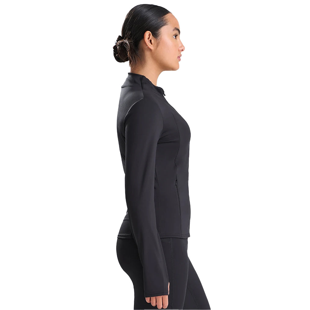 Jet Black - Pack Shot - Just Cool Womens-Ladies AWDis Recycled Jacket