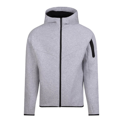 Sport Grey - Front - Just Cool Mens AWDis Adapt Fleece Full Zip Hoodie