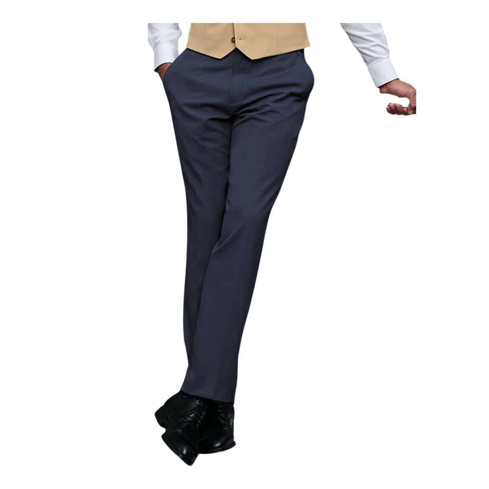 Denim - Back - Brook Taverner Mens Oliver Tailored Trousers