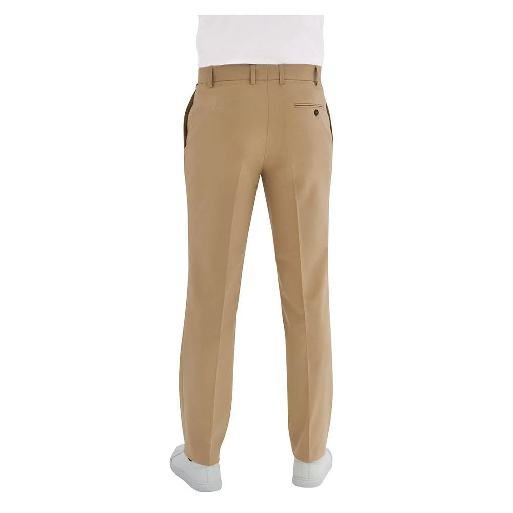 Sand - Back - Brook Taverner Mens Oliver Tailored Trousers