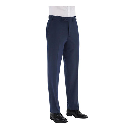 Denim - Front - Brook Taverner Mens Oliver Tailored Trousers