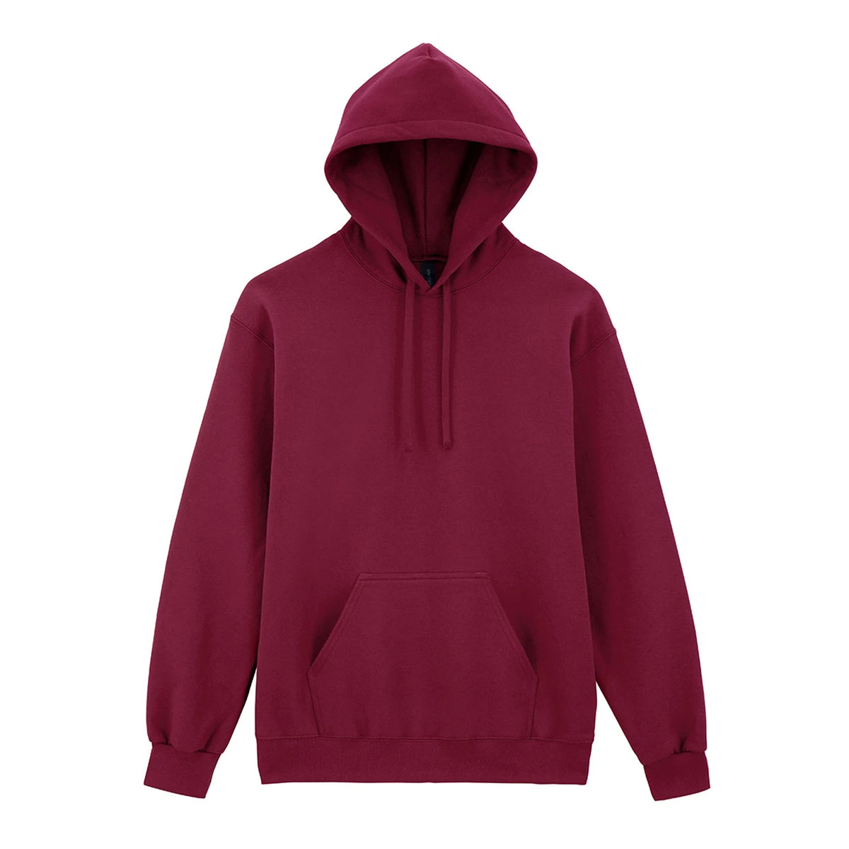 Garnet - Front - Gildan Unisex Adult Hammer Maxweight Hoodie