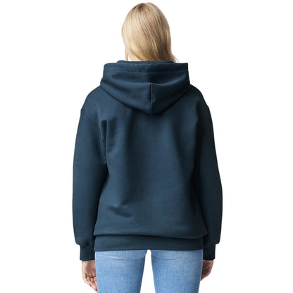 Blue Dusk - Back - Gildan Unisex Adult Hammer Maxweight Hoodie