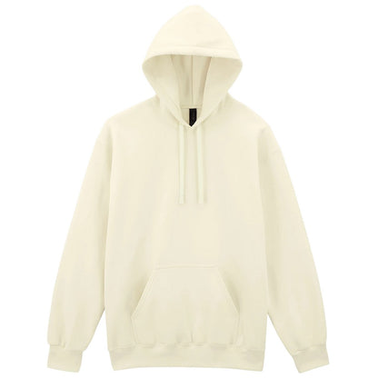 Off White - Front - Gildan Unisex Adult Hammer Maxweight Hoodie