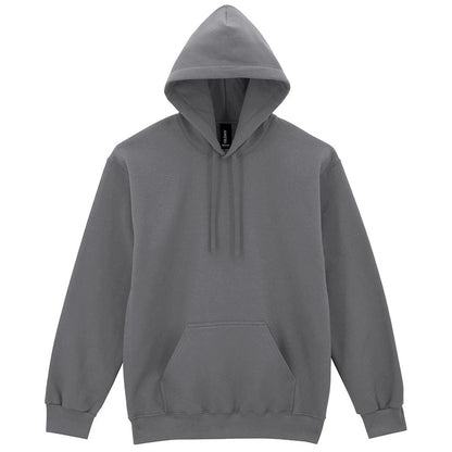 Gravel - Front - Gildan Unisex Adult Hammer Maxweight Hoodie