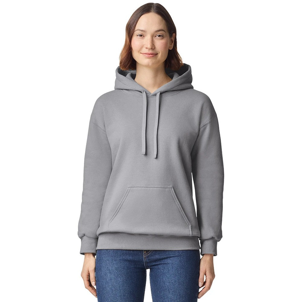 Gravel - Back - Gildan Unisex Adult Hammer Maxweight Hoodie