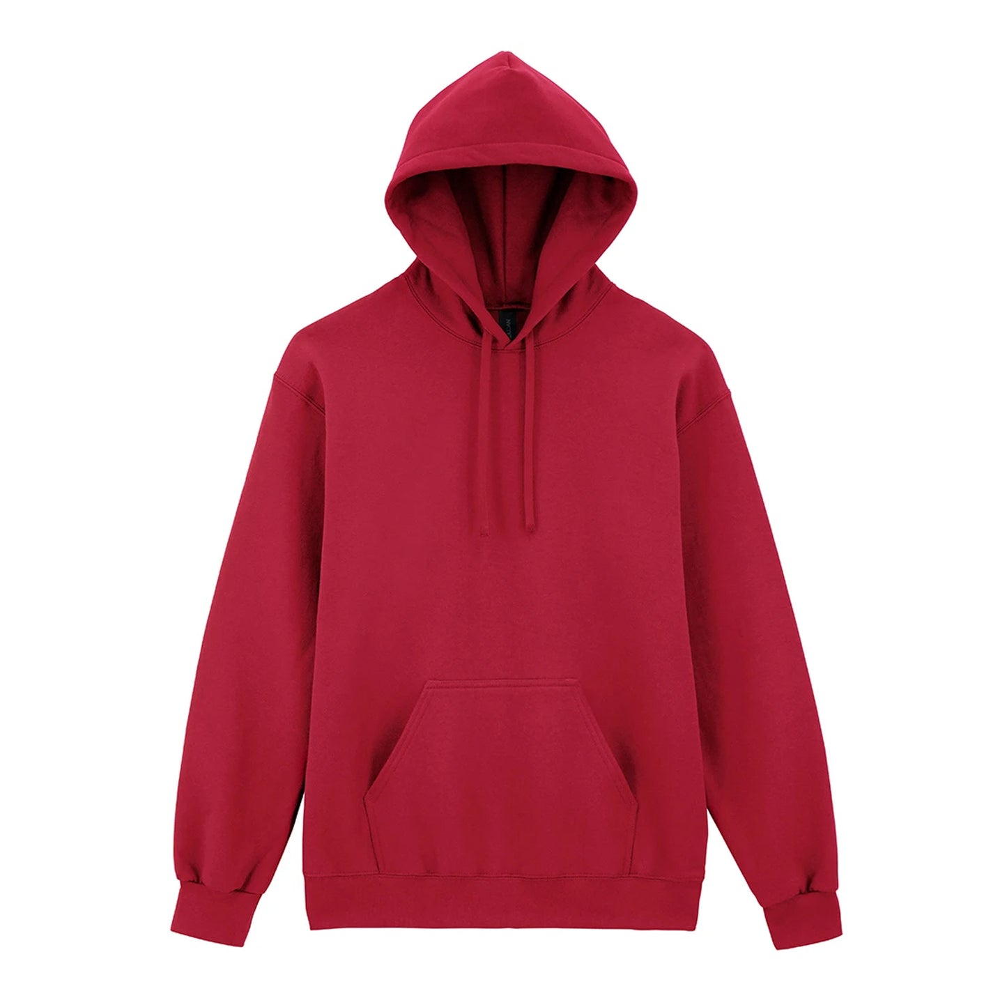 Cherry Red - Front - Gildan Unisex Adult Hammer Maxweight Hoodie
