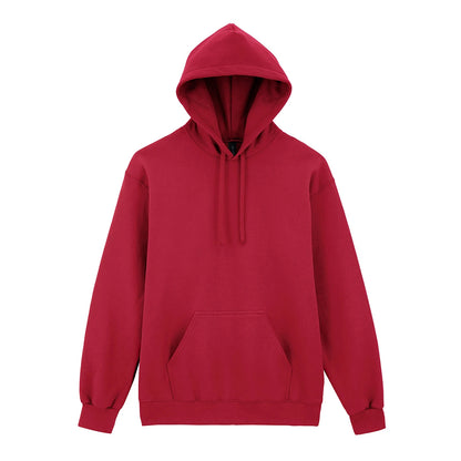 Cherry Red - Front - Gildan Unisex Adult Hammer Maxweight Hoodie
