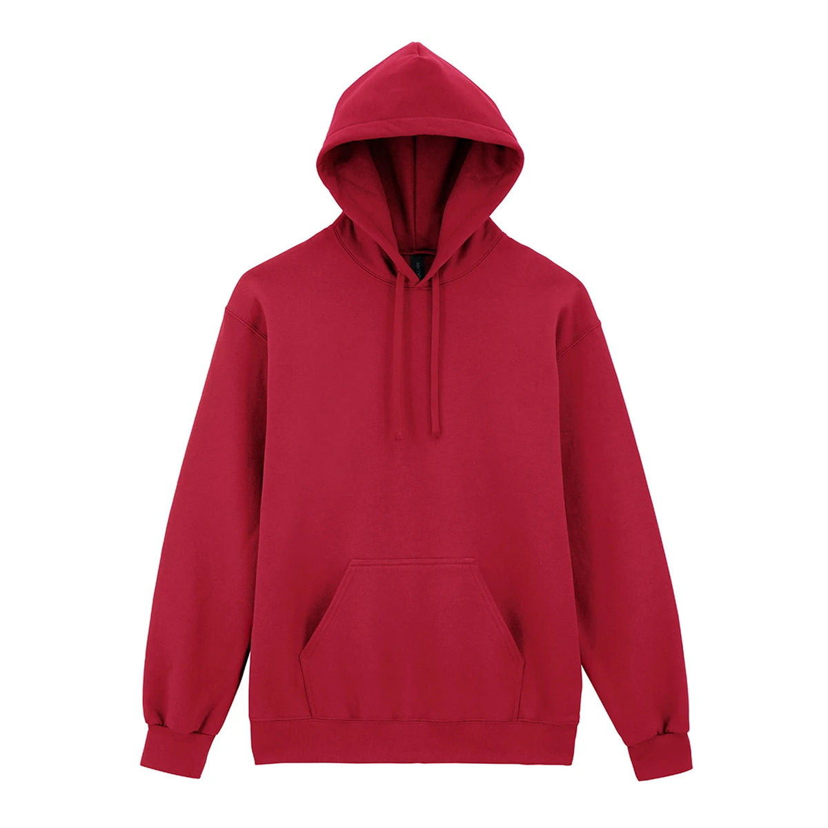 Cherry Red - Front - Gildan Unisex Adult Hammer Maxweight Hoodie