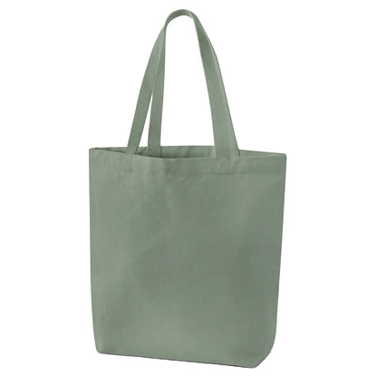 Dusty Green - Back - Westford Mill Canvas Heavyweight Tote Bag