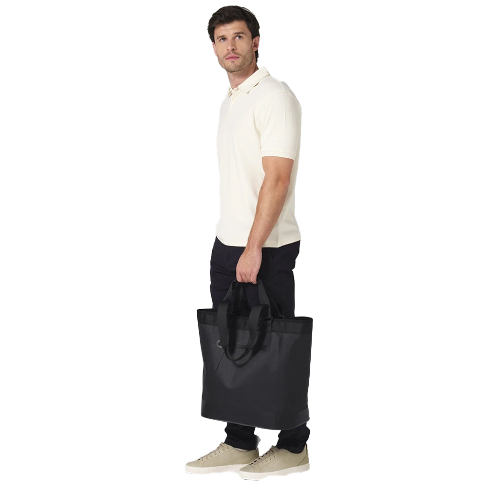 Black - Side - Quadra Waterproof 35L Tote Bag
