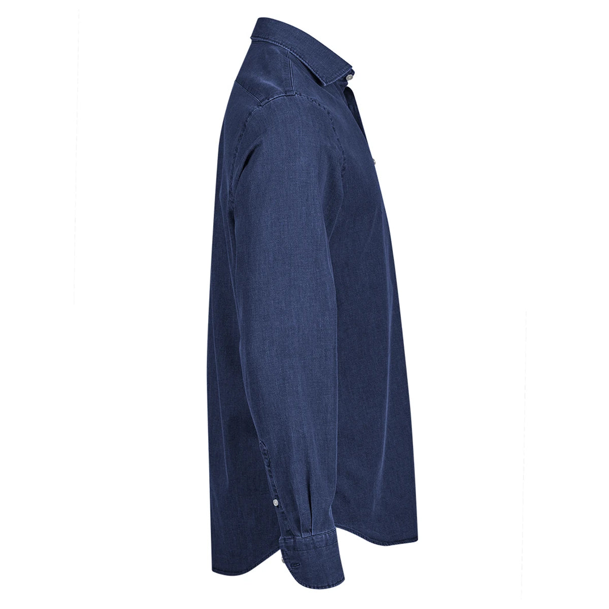 Blue Denim - Lifestyle - Tee Jays Mens Denim Long-Sleeved Shirt