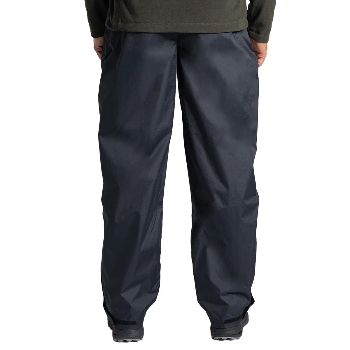 Black - Back - Craghoppers Expert Mens II Packable Over Trousers