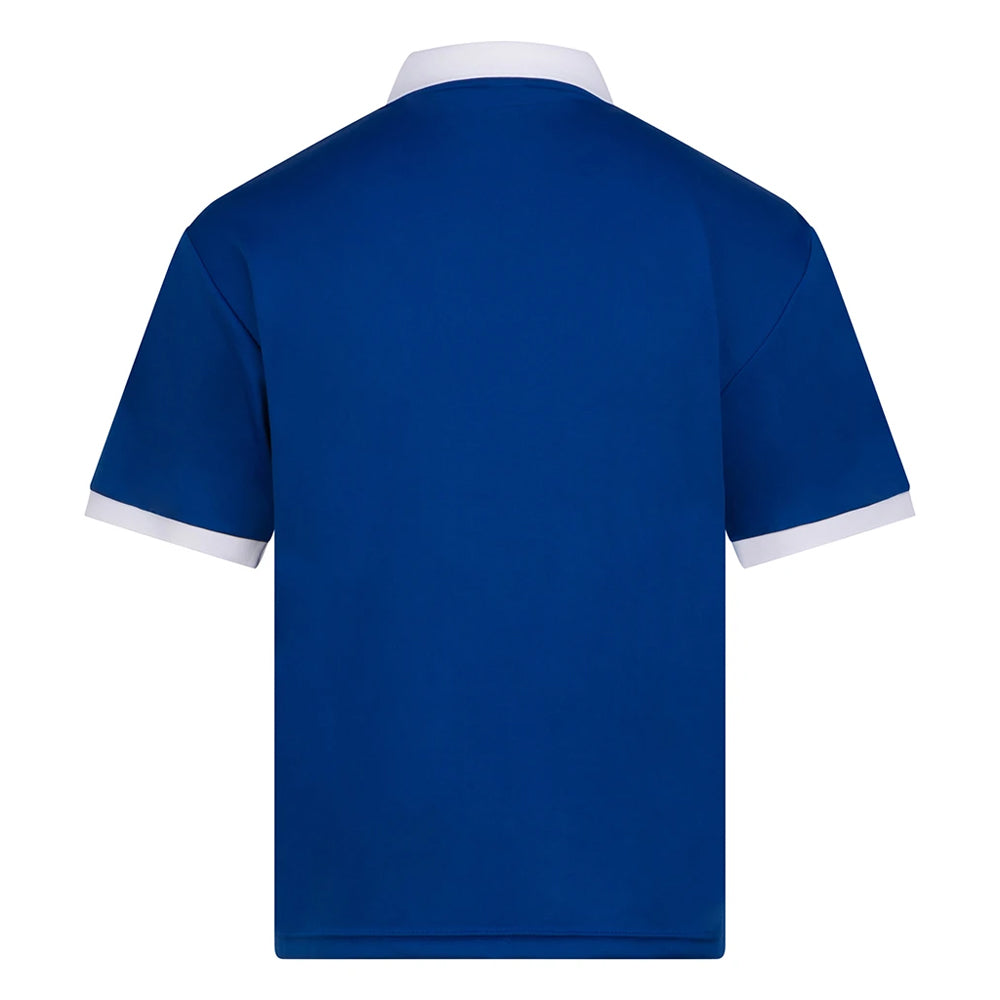 Dark Royal-White - Back - Just Cool Unisex Adult AWDis Retro Sports Relaxed Fit Jersey