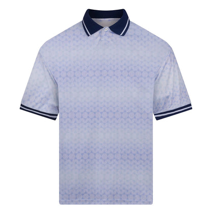 White-Navy - Front - Just Cool Unisex Adult AWDis Retro Sports Relaxed Fit Jersey