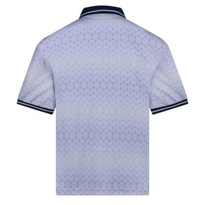White-Navy - Back - Just Cool Unisex Adult AWDis Retro Sports Relaxed Fit Jersey
