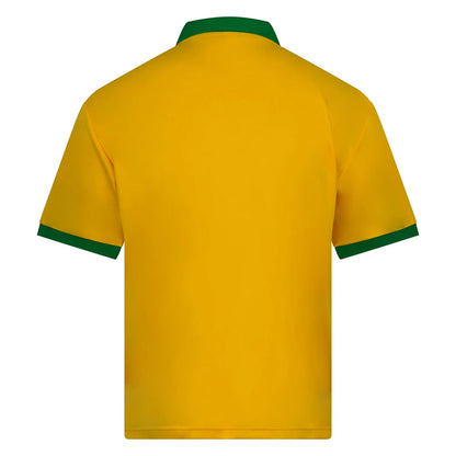 Yellow-Green - Back - Just Cool Unisex Adult AWDis Retro Sports Relaxed Fit Jersey